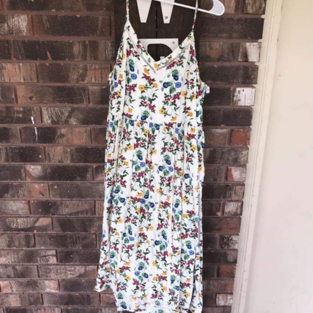 Spring floral dress